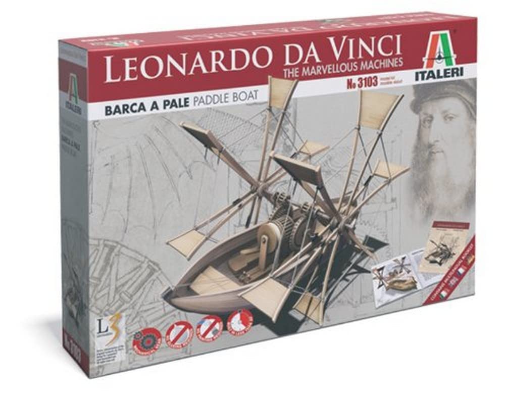 Italeri 510003103 It L Da Vinci Paddle Boat