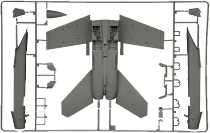Italeri 510002791 1:48 F/A-18E Super Hornet Building, Stand Model Making, Crafts, Hobby, Gluing, Plastic Construction Kit, True to Detail, Unvarnished