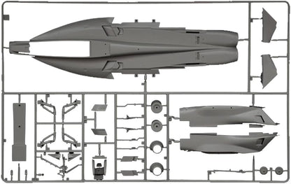 Italeri 510002791 1:48 F/A-18E Super Hornet Building, Stand Model Making, Crafts, Hobby, Gluing, Plastic Construction Kit, True to Detail, Unvarnished