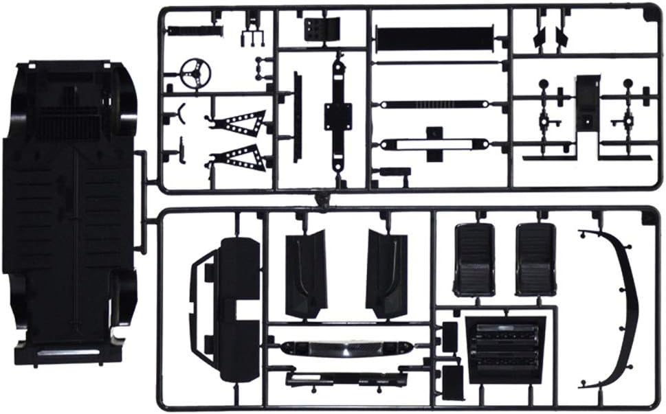 Italeri 3649 Model Plastic to Assemble Car Lamborghini Miura Jota Svj- Model Kit Scale 1:24