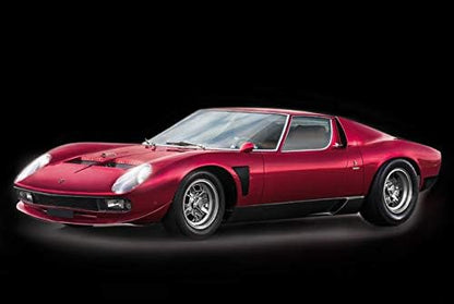Italeri 3649 Model Plastic to Assemble Car Lamborghini Miura Jota Svj- Model Kit Scale 1:24