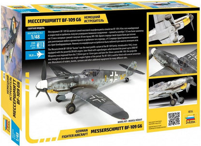 Zvezda 500784816 Bf-109 G6 Model KIT