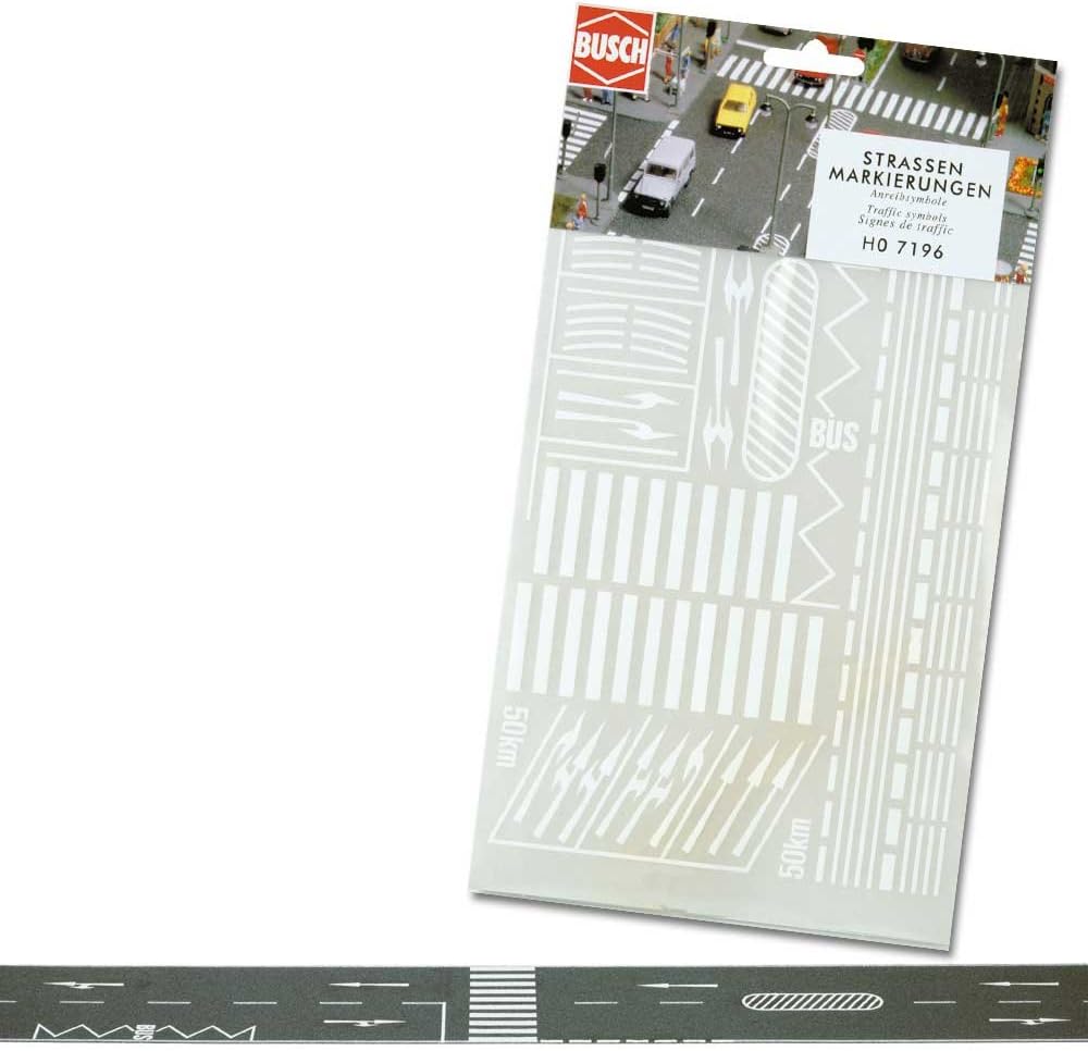 Busch - Carretera para modelismo ferroviario H0 (BUE7196