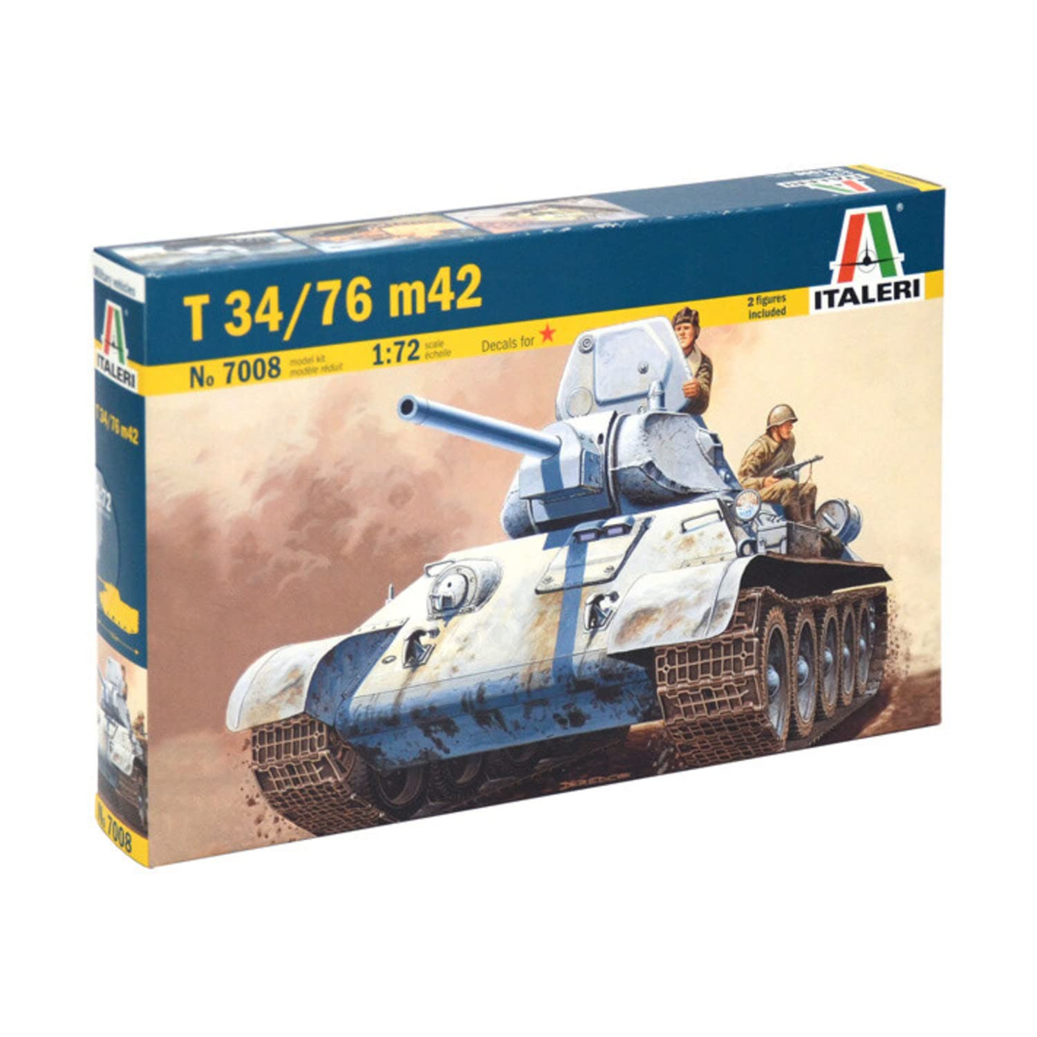 Italeri 8001283070089 510007008 - 1:72 T 34/76 Russian Tank