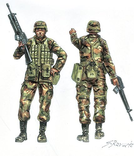 Italeri 510006168-1:72 IT Modern US Soldiers
