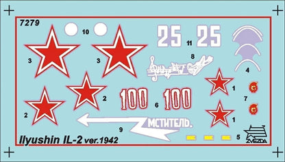 Zvezda 500787279 500787279-1:72 Ilyushin IL-2 "Stormovik model model model kit for beginners detailed, camouflage