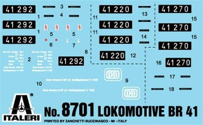 Italeri 510008701 model locomotive BR41, scale 1: 87