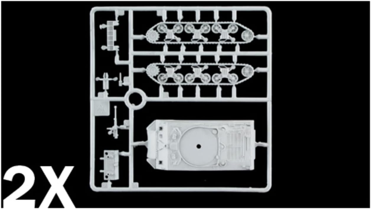Italeri 7520S M4A3 E2 Jumbo - Maqueta de Tanque (Escala 1:72
