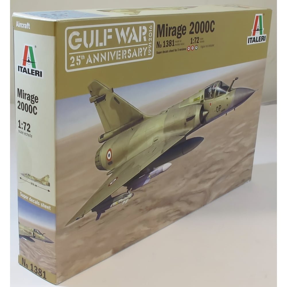 Italeri 1381 – Mirage 2000 °C 1: 72 Vehicles