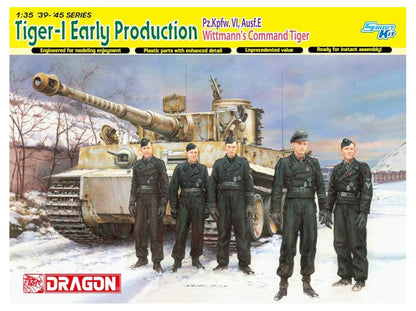 Dragon Models Tiger I Early Production (Michael Wittmann), Eastern Front 1944 Model Kit (1/35 Scale
