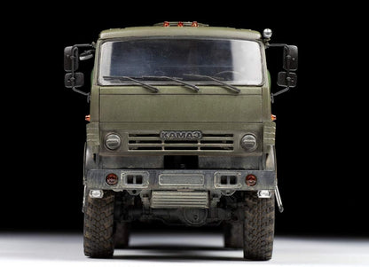 Zvezda 3697 500783697-1 Kamaz 500783697 – 1:35 5350 Mustang – Plastic Construction Model Assembly Kit – for Beginners – Detailed, Unvarnished