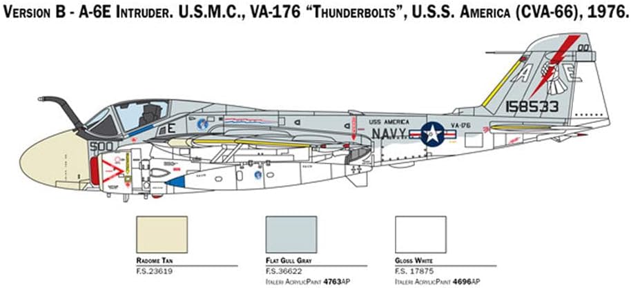 Italeri 1392S 1/72 A-6E Tram Intruder