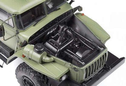 Zvezda 500783655 500783655-1:35 BM-21 Degree Rocket Launcher-Plastic Construction Model Kit-Assembly-for Beginners-Detailed, Olive