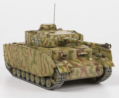 Zvezda 3620 500783620 1:35 Tank IV H (SD.Kfz 161/2), Standing Model Building, Hobby Crafts, Plastic Construction Kit, Unvarnished