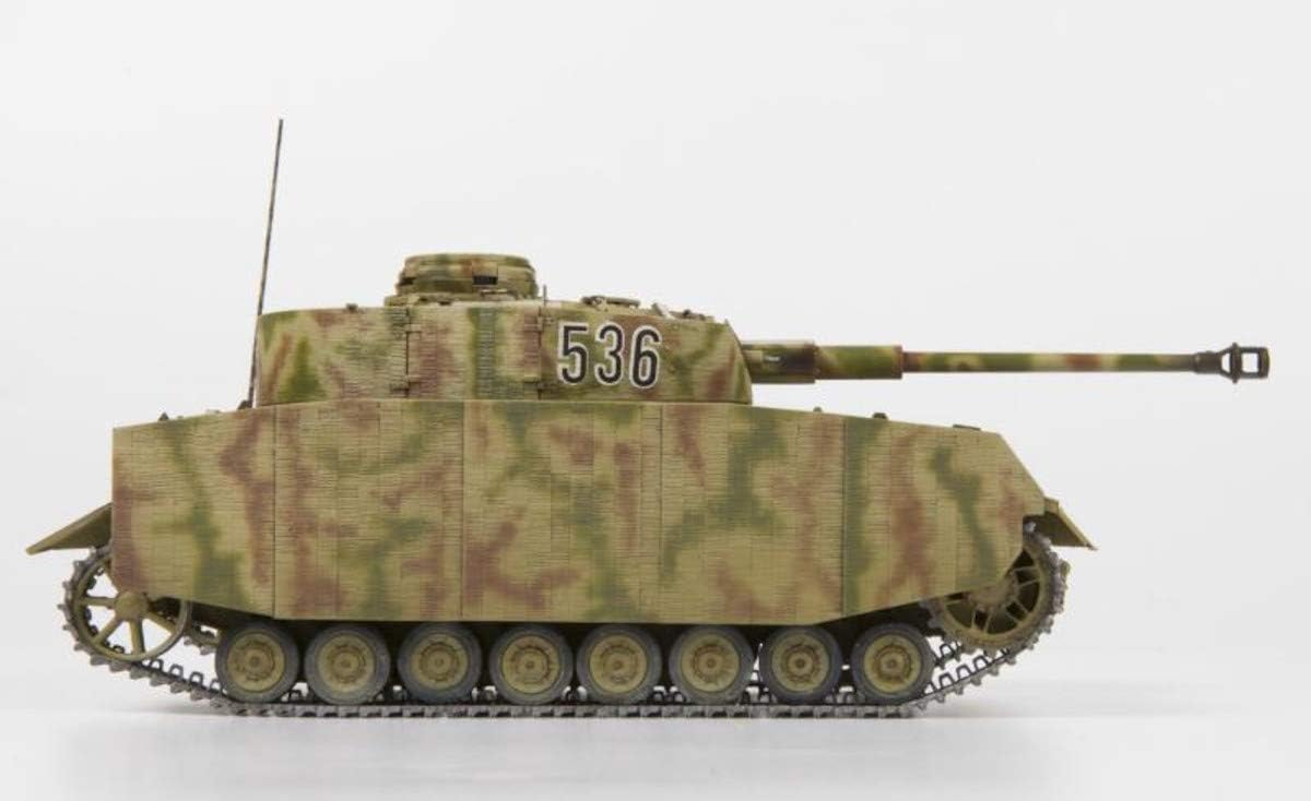 Zvezda 3620 500783620 1:35 Tank IV H (SD.Kfz 161/2), Standing Model Building, Hobby Crafts, Plastic Construction Kit, Unvarnished