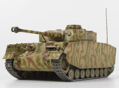 Zvezda 3620 500783620 1:35 Tank IV H (SD.Kfz 161/2), Standing Model Building, Hobby Crafts, Plastic Construction Kit, Unvarnished