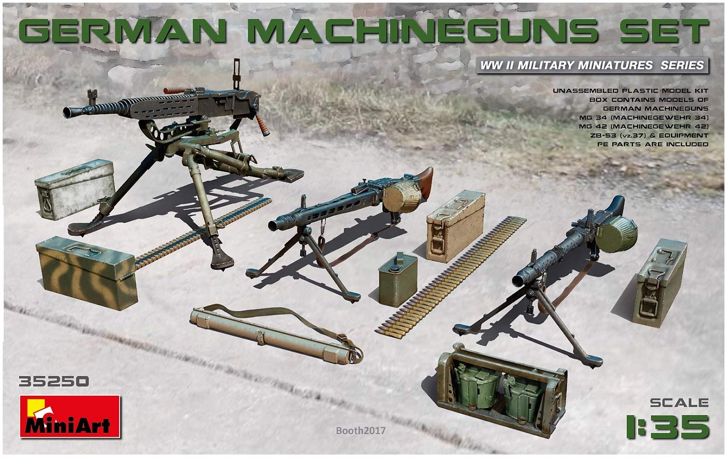 MiniArt MIN35250 Model Kit, Various