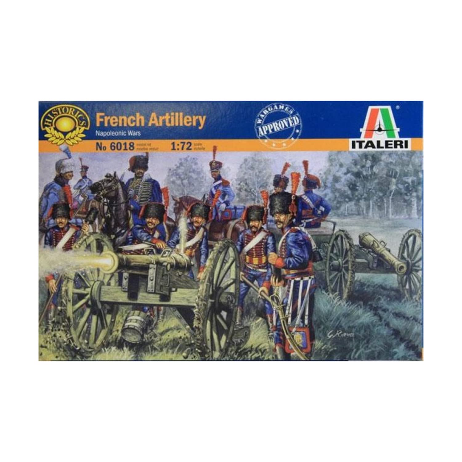 The Hobby Company Italeri 510006018 - 1:72-scale – French Guard Artillery