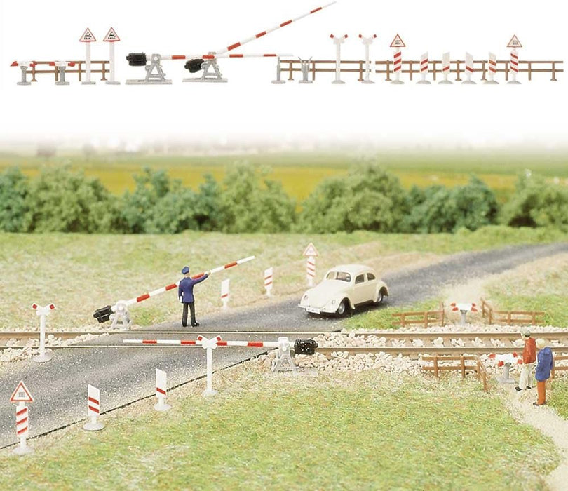 Ho Dummy Level Crossing Set
