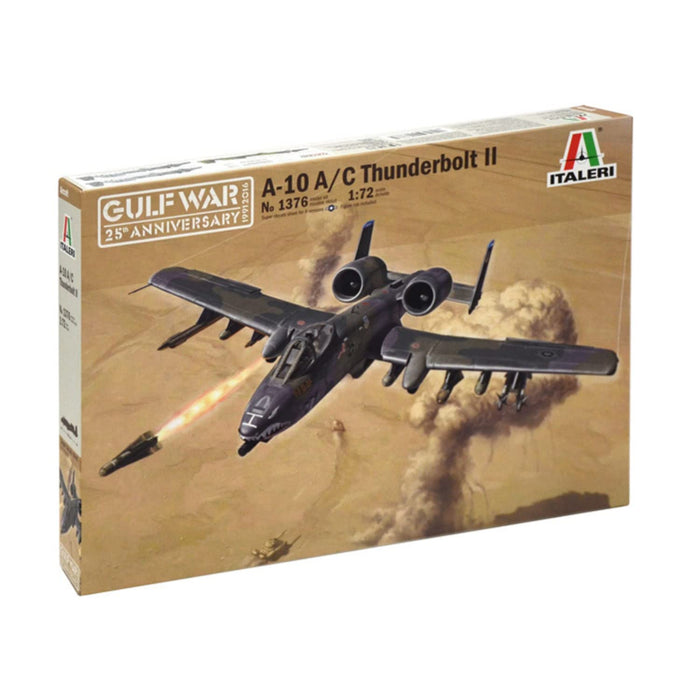 Italeri 1: 72 510001376 – A-10 Gulf War, Multicoloured, 226mm length