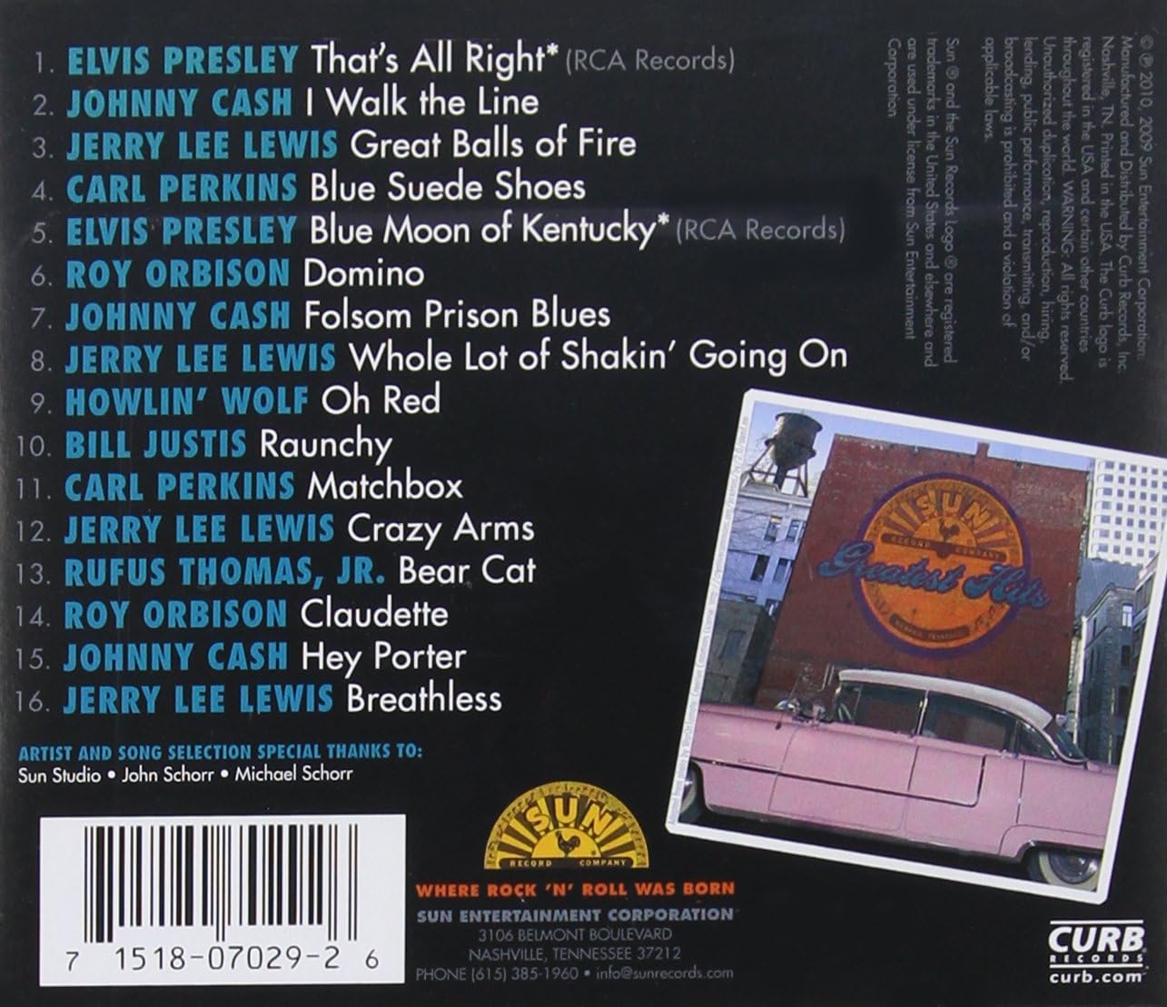 Sun Records Greatest Hits
