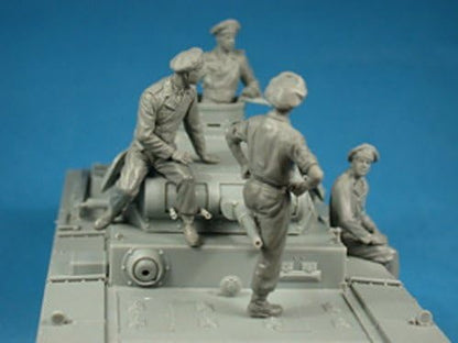 MiniArt 35191 - Modelbouwpakket Duitse Tank Crew (France 1940