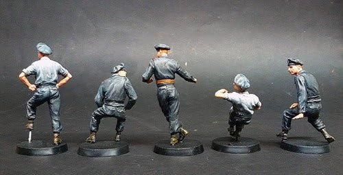 MiniArt 35191 - Modelbouwpakket Duitse Tank Crew (France 1940