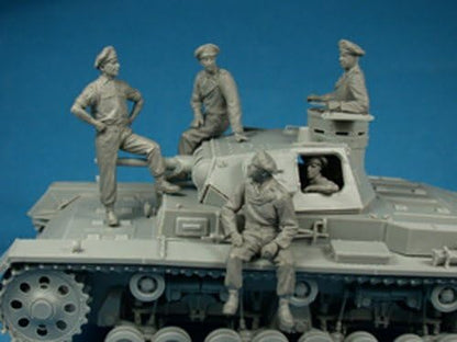 MiniArt 35191 - Modelbouwpakket Duitse Tank Crew (France 1940