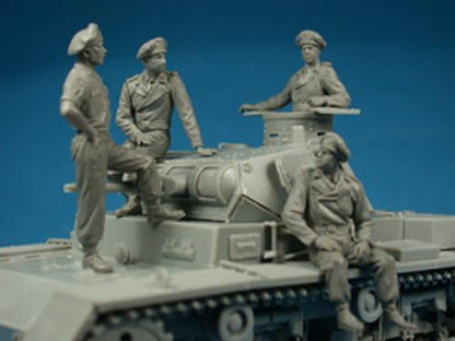 MiniArt 35191 - Modelbouwpakket Duitse Tank Crew (France 1940