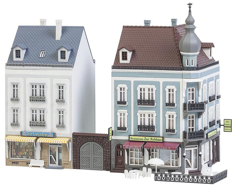 Faller FA 232387-2 Town Houses Beethovenstraße Accessories for Model Railway Model Making 18.5 x 7.7 x 27.9 cm