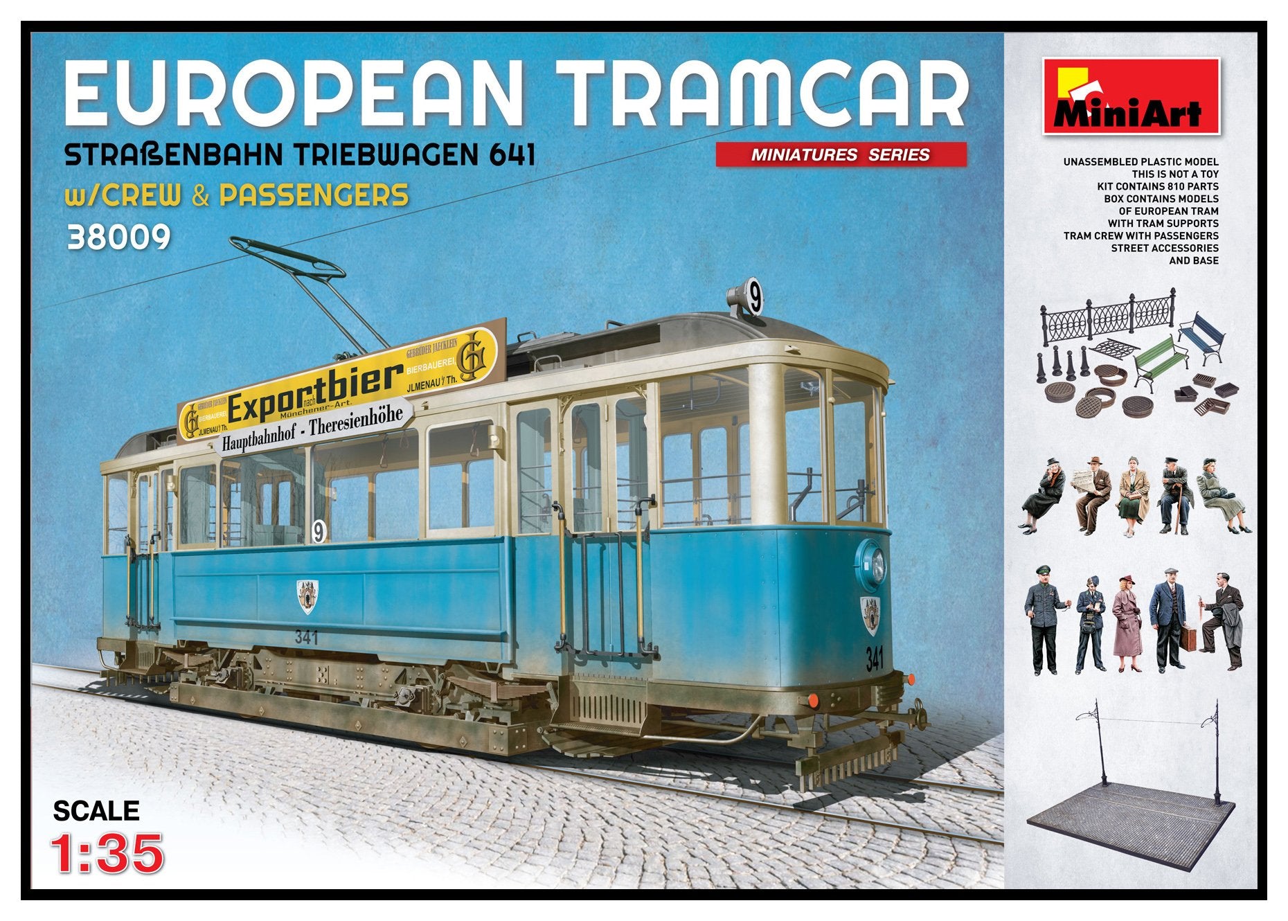 Miniart MIN38009 Model Kit, Various