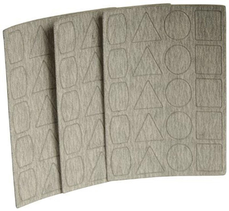 PROXXON 2228824 28824 Replacement Sanding Paper for PS 13 K 240 3 Sheets, Metallic