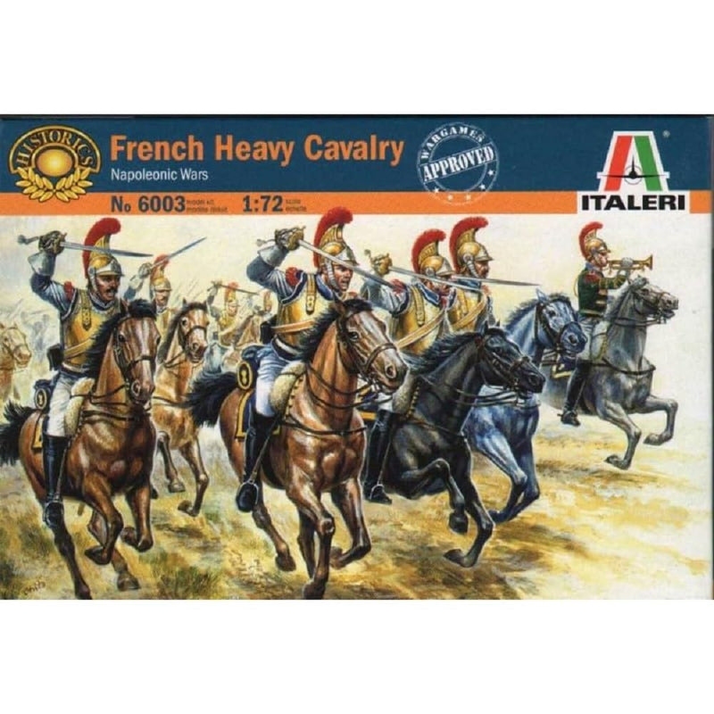 The Hobby Company Italeri 510006003 - 1:72 French Heavy Cavalry