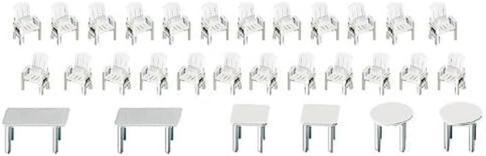 FALLER 272441 - Gartenstühle und Tische