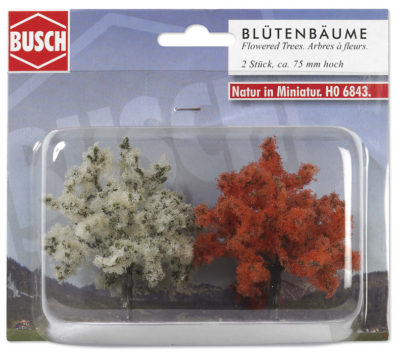 Busch 6843 - Árboles en Flor (2 Unidades