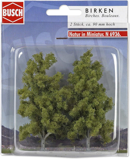 Busch 6936 Birch Tree 2/ HO Scenery Scale Model Scenery