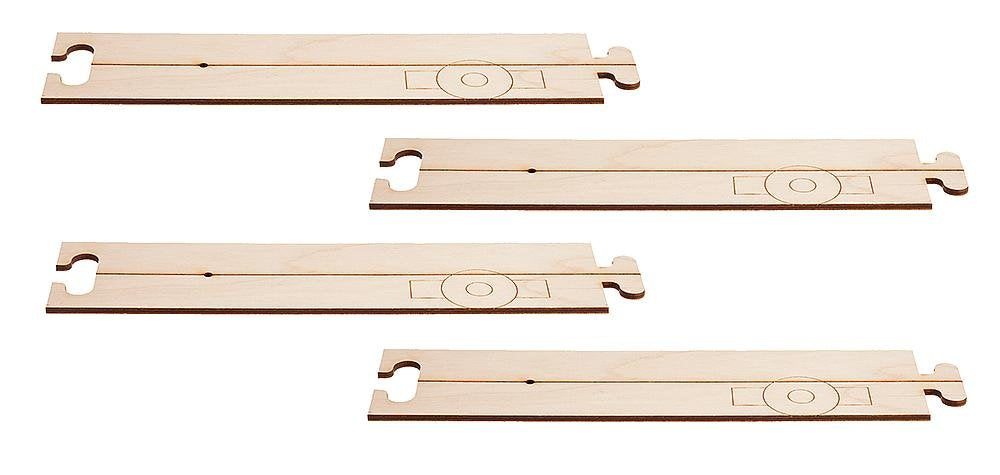 Faller 161911 H0 Laser Street straight rail track