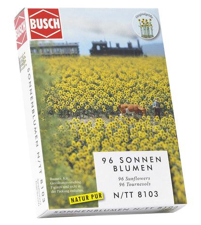 Sunflower Field 96 flowers