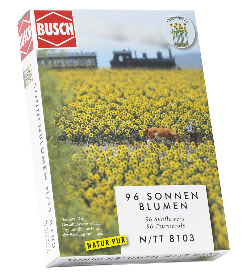 Sunflower Field 96 flowers
