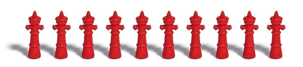 Busch 7774 H0 Hydrants (Pack of 10