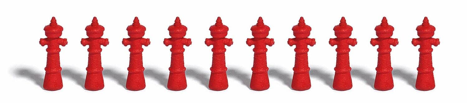 Busch 7774 H0 Hydrants (Pack of 10