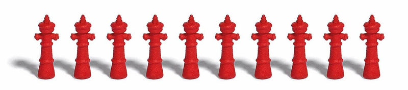 Busch 7774 H0 Hydrants (Pack of 10