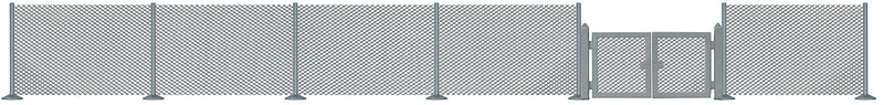 Metal Industrial Fencing