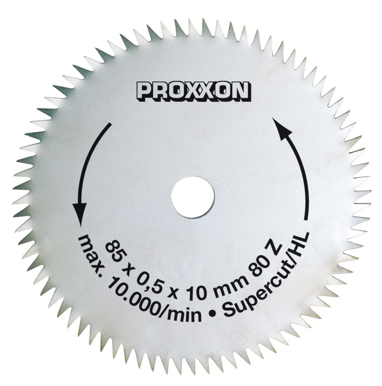 Proxxon 28731 Super Cut Circular Saw Blade 85 mm 80 Teeth