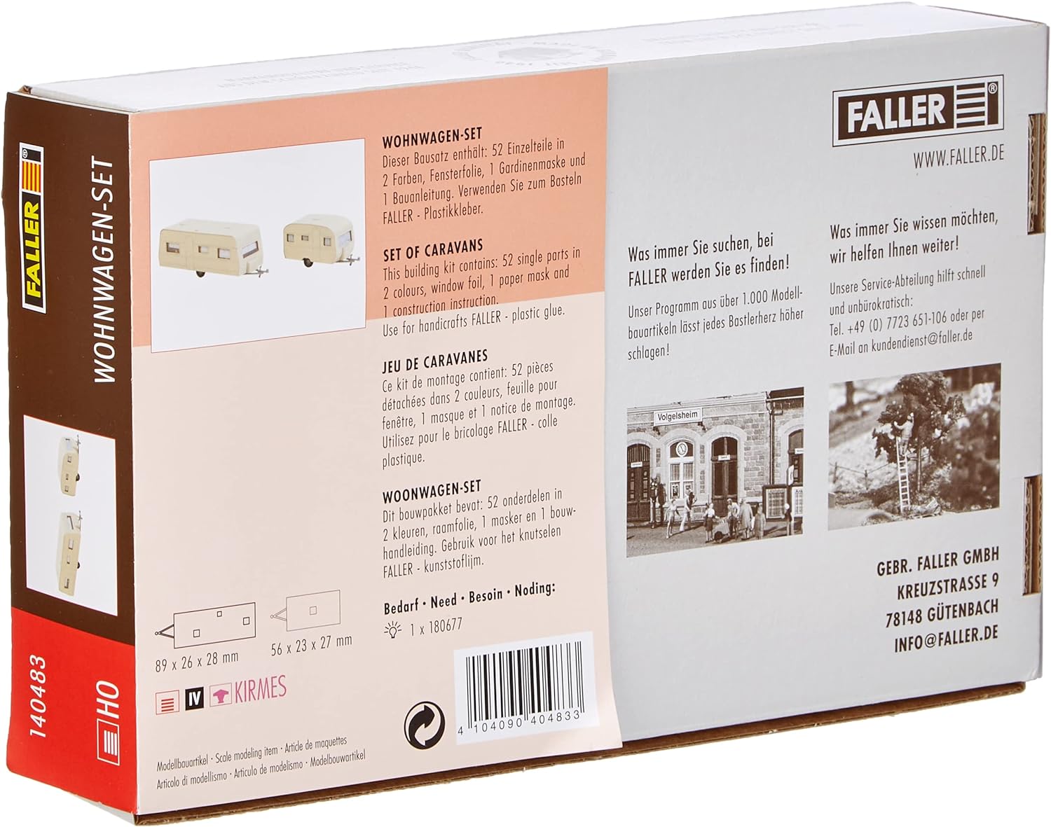 Faller 140483 Caravan kit