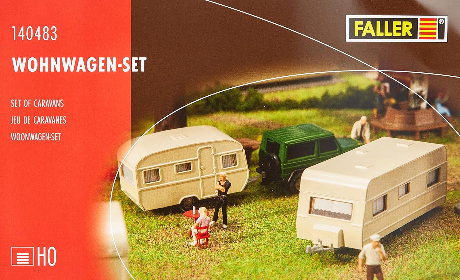 Faller 140483 Caravan kit