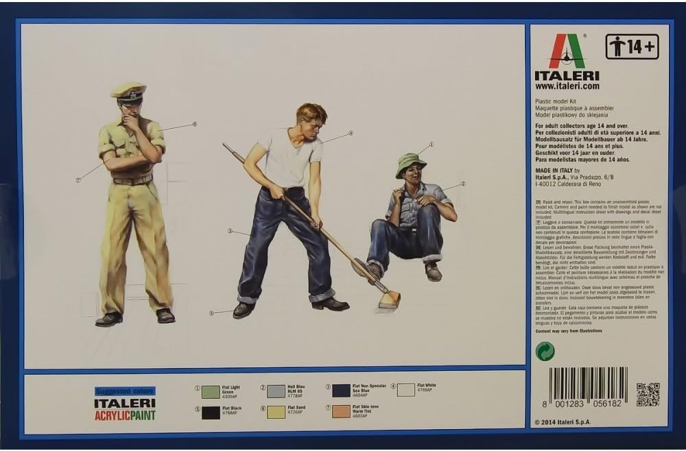 Italeri ITA5618 Model kit, Unpainted