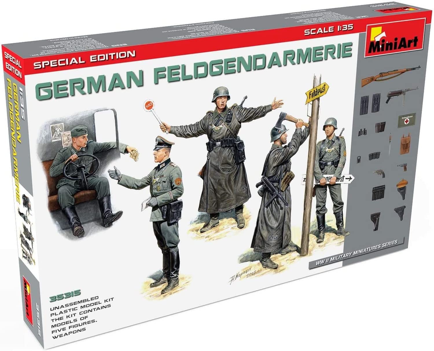 MiniArt- Figuras, Color Various (MIN35315