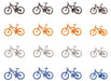 Faller FA180445 Mountain Bikes
