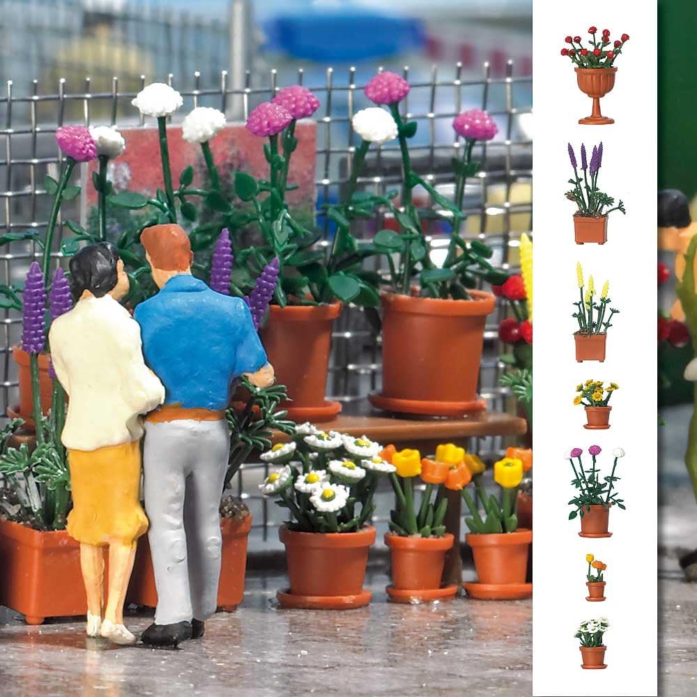 Busch - Material para suelo de modelismo escala 1:87 (12x10x5 cm) , color/modelo surtido